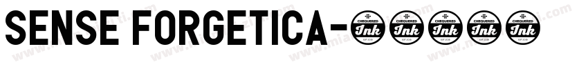 sense forgetica字体转换